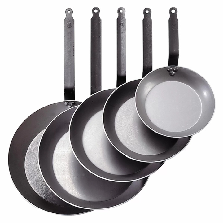 Patelnia ze stali węglowej de Buyer Carbone Plus D-5100-28