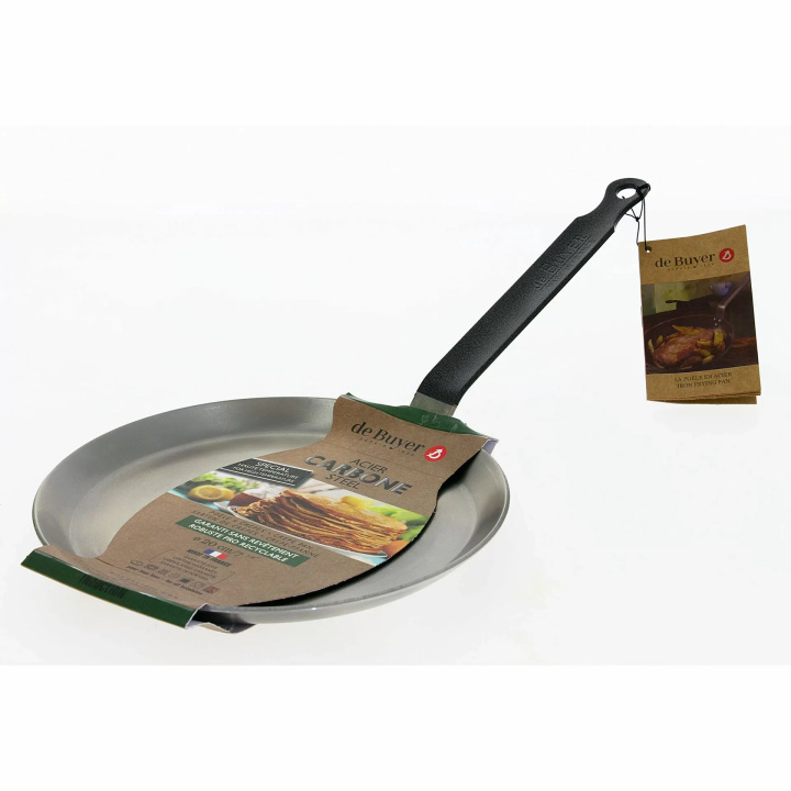 Patelnia ze stali węglowej de Buyer Carbone Plus D-5120-26