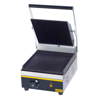 Grill kontaktowy góra i dół ryflowany Stalgast Gredil 742010