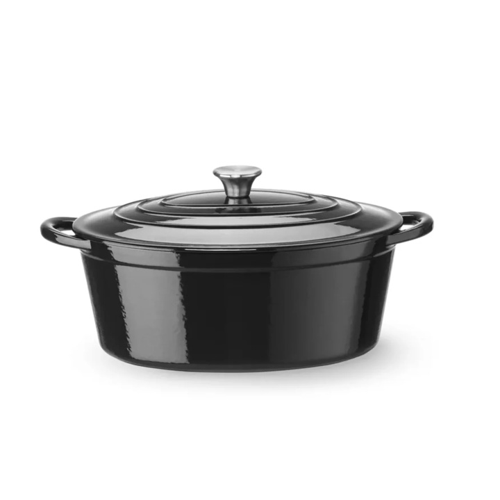 Garnek niski żeliwny Hendi 626863