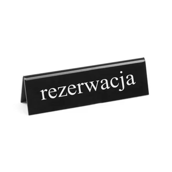 Tabliczka informacyjna REZERWACJA Hendi 663523