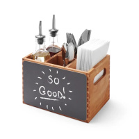 Skrzynka na karty menu i sztućce Hendi 664148