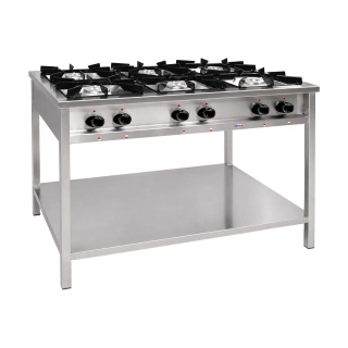 Kuchnia gastronomiczna gazowa 6-palnikowa EGAZ TG-6737.III