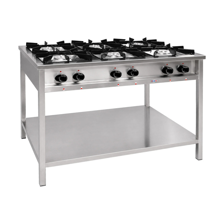Kuchnia gastronomiczna gazowa 6-palnikowa EGAZ TG-6737.III