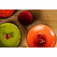 Talerz głęboki okrągły Rak Porcelain Fire R-FRCLXD26OR-6