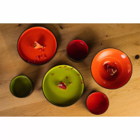 Talerz głęboki okrągły Rak Porcelain Fire R-FRNODP23GR-6