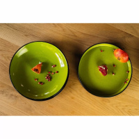 Talerz płytki okrągły Rak Porcelain Fire R-FRNNPR27GR-12
