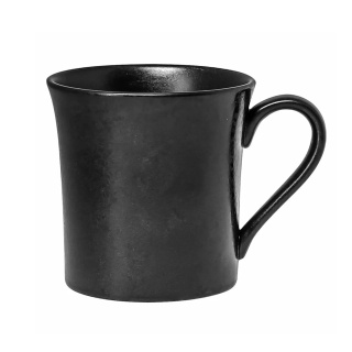 Filiżanka z czarnej porcelany Rak Porcelain Edge R-EDCU20-12