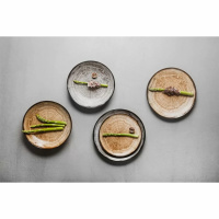 Talerz płytki okrągły Rak Porcelain Woodart R-WDNNPR24BG-12