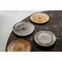 Talerz płytki okrągły Rak Porcelain Woodart R-WDNNPR24BG-12