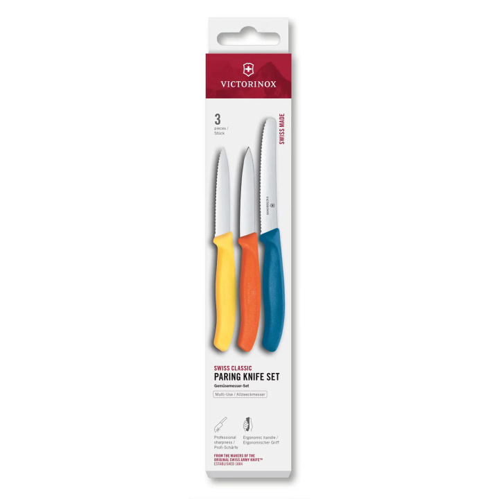 Zestaw 3 noży do warzyw i owoców Victorinox Swiss Classic 6.7116.32C1