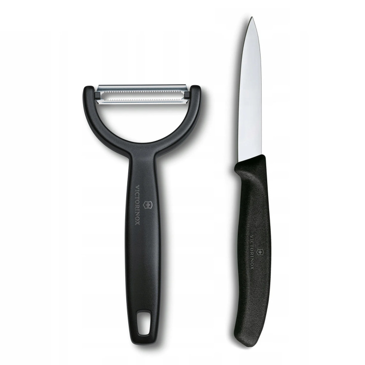 Zestaw noża do warzyw i owoców z obieraczką Y Victorinox Swiss Classic 6.7113.22