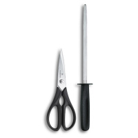 Zestaw kuchenny 9-elementów z drewnianym blokiem Victorinox 6.7193.9