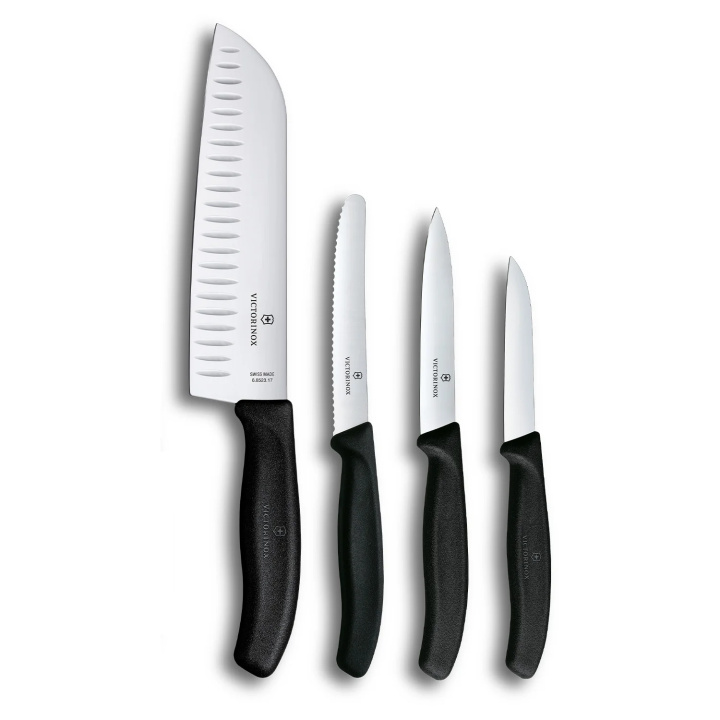 Zestaw kuchenny 9-elementów z drewnianym blokiem Victorinox 6.7193.9