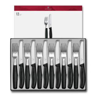 Zestaw noży i widelców dla 6 osób Victorinox Classic 6.7833.12