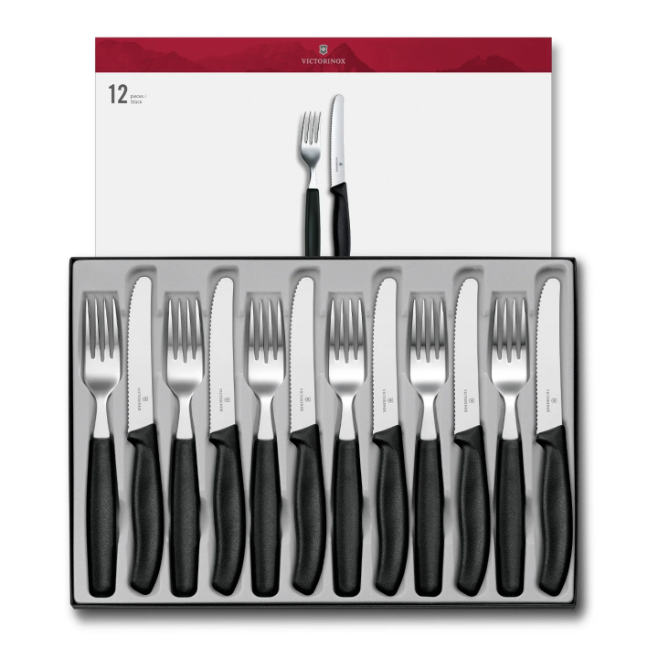 Zestaw noży i widelców dla 6 osób Victorinox Classic 6.7833.12