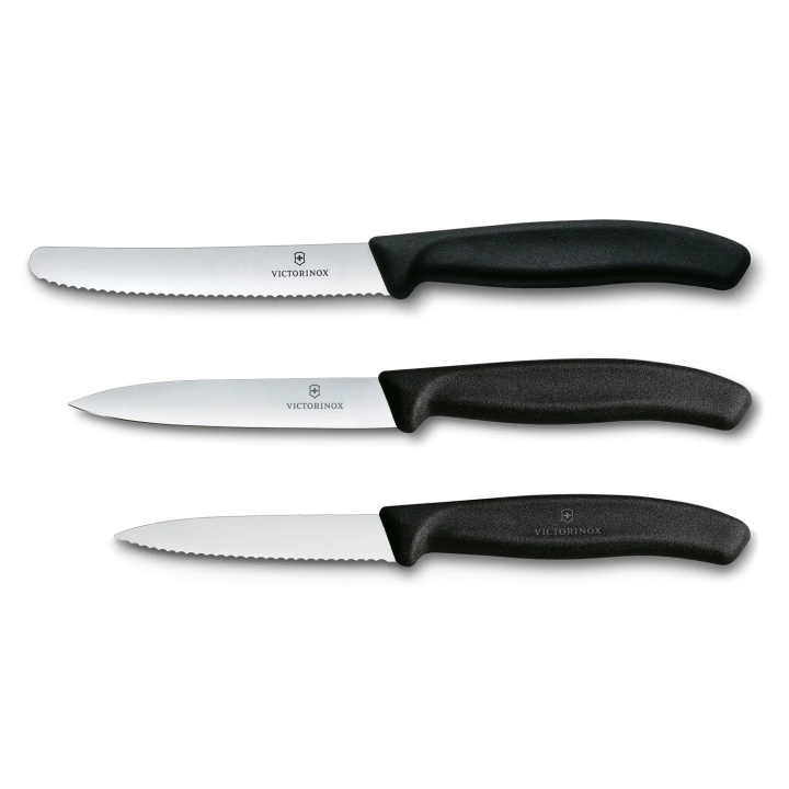 Zestaw 3 noży do warzyw i owoców Victorinox Swiss Classic 6.7113.34
