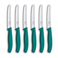 Zestaw 6 noży z ząbkowanym ostrzem Victorinox Swiss Classic 6.7834.6C1