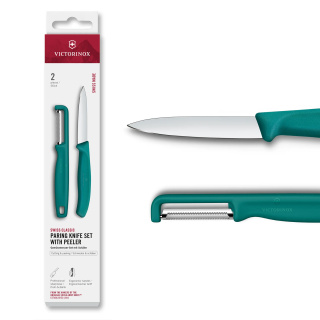 Zestaw noża do warzyw i owoców z obieraczką I-peeler Victorinox Swiss Classic 6.7114.21C1