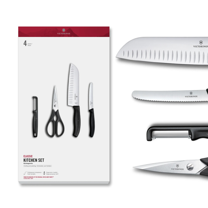 Zestaw kuchenny 4-elementowy Victorinox Classic 6.7133.41G