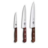 Zestaw noży szefa kuchni Victorinox Wood 5.1050.3G