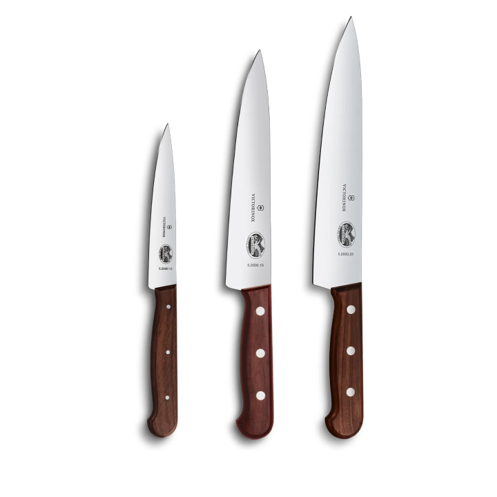 Zestaw noży szefa kuchni Victorinox Wood 5.1050.3G