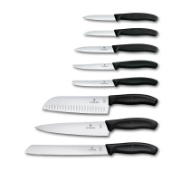 Blok na noże kuchenne z wyposażeniem Victorinox Classic 6.7173.8