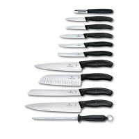 Blok na noże kuchenne z wyposażeniem Victorinox Classic 6.7153.11