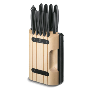 Blok na noże kuchenne z wyposażeniem Victorinox Classic 6.7153.11