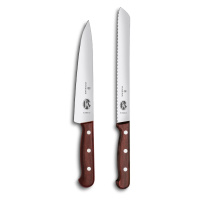 Zestaw 2 noży kuchennych Victorinox Wood 5.1020.21G