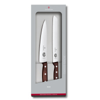 Zestaw 2 noży kuchennych Victorinox Wood 5.1020.21G