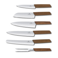 Blok na noże kuchenne z wyposażeniem Victorinox Swiss Modern 6.7186.6
