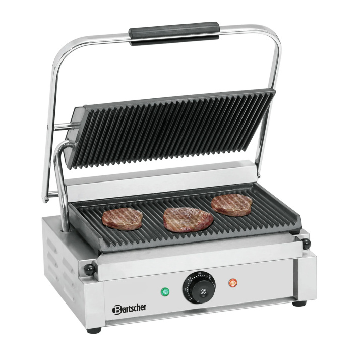 Grill kontaktowy ryflowany Bartscher Panini 1R A150674