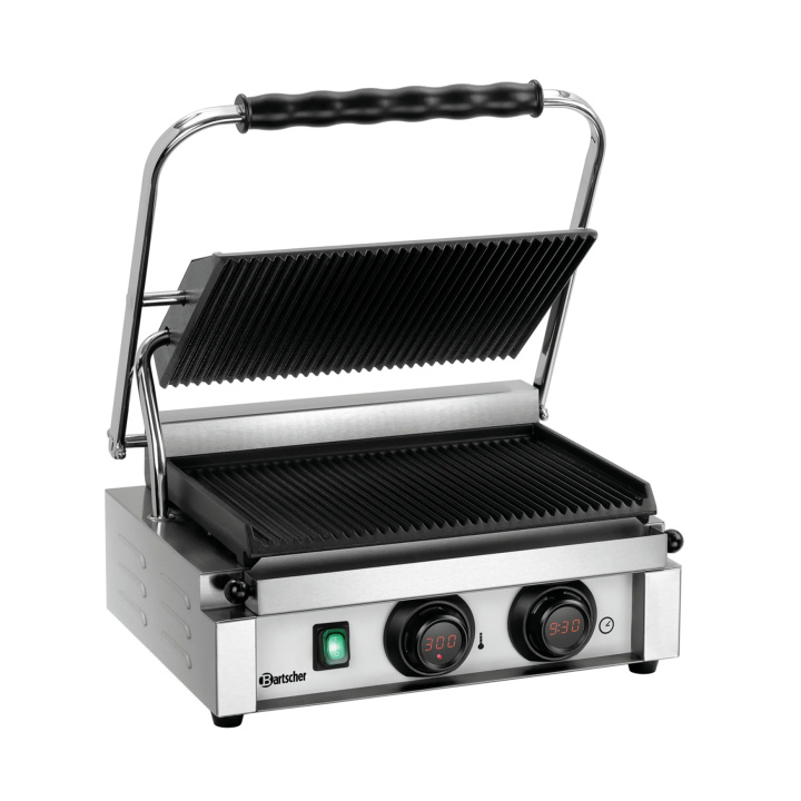 Grill kontaktowy ryflowany Bartscher Panini MDI 1R A150974
