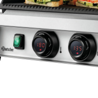 Grill kontaktowy ryflowany Bartscher Panini MDI 1R A150974