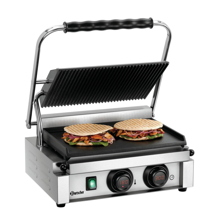 Grill kontaktowy elektryczny Bartscher Panini MDI 1GR A150976