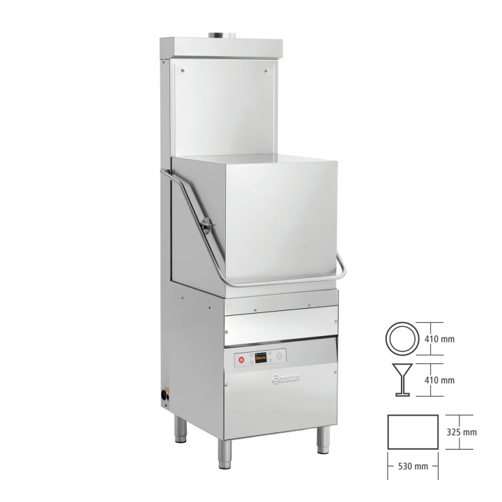 Zmywarka przelotowa Bartscher DS Eco500LPR (109251)