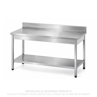 Stół roboczy z półką EGAZ E 1040 ECO 700/600