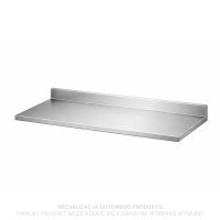 Blat roboczy ze stali nierdzewnej EGAZ E1010 (1300 x 700 mm)