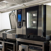 Piec konwekcyjno-mikrofalowy elektryczny Rational iHexagon 6-1/1