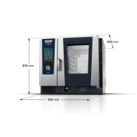 Piec konwekcyjno-mikrofalowy elektryczny Rational iHexagon 6-1/1