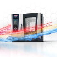 Piec konwekcyjno-mikrofalowy elektryczny Rational iHexagon 6-1/1