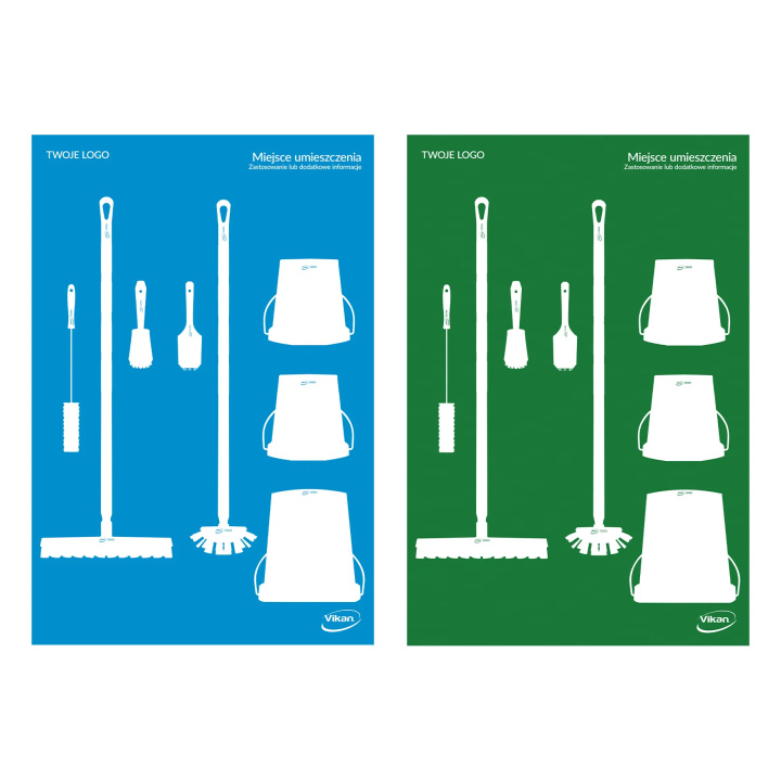 Tablica cieni 5S na narzędzia Vikan Weindich TC-100150