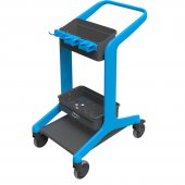 Wózek do sprzątania, mobilna stacja czyszcząca, dł. 78 cm, niebieski, Vikan HyGo 57003