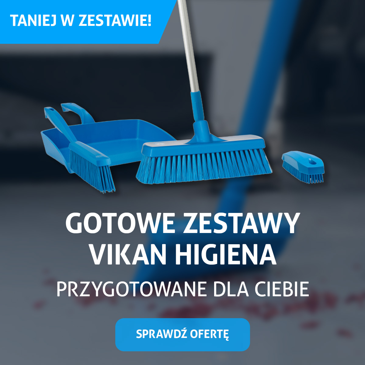 Zestawy Vikan do sprzątania
