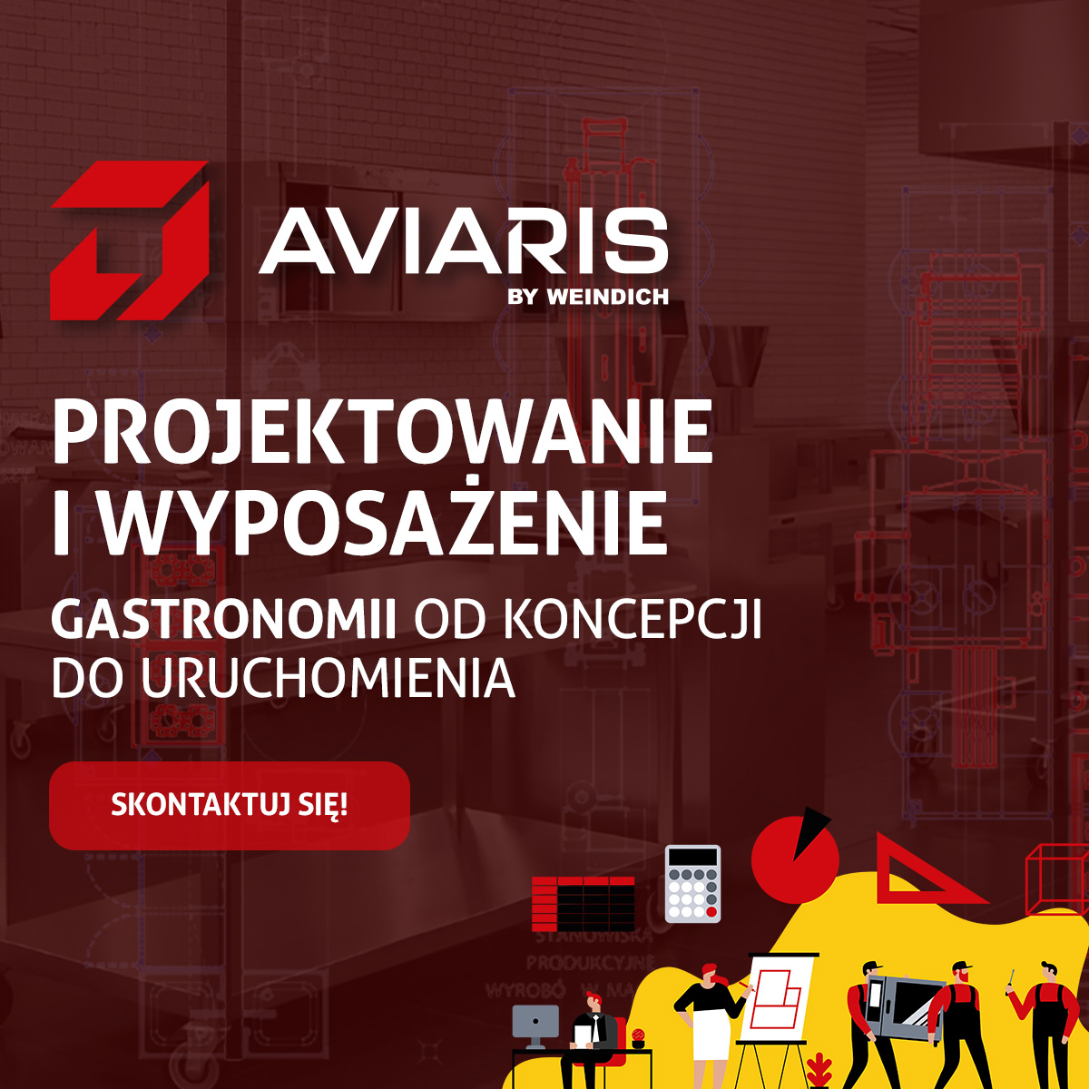 Aviaris - projektowanie gastronomii